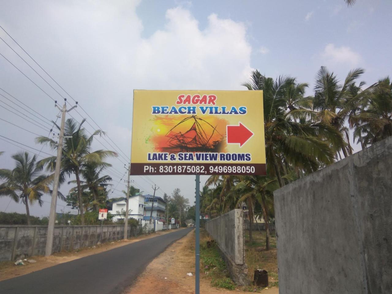 Sagar Beach Villas Home Stay Cherai Beach Luaran gambar